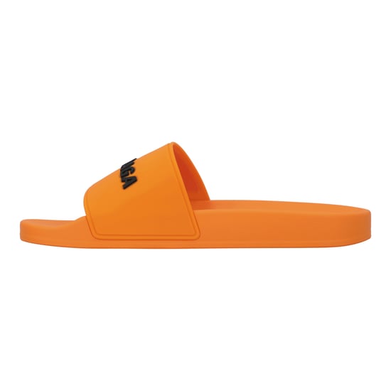 Balenciaga Logo Pool Slide Orange - Image 2