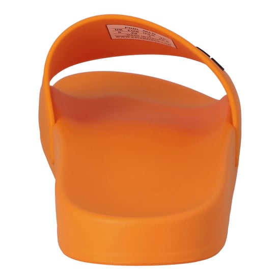 Balenciaga Logo Pool Slide Orange - Image 3