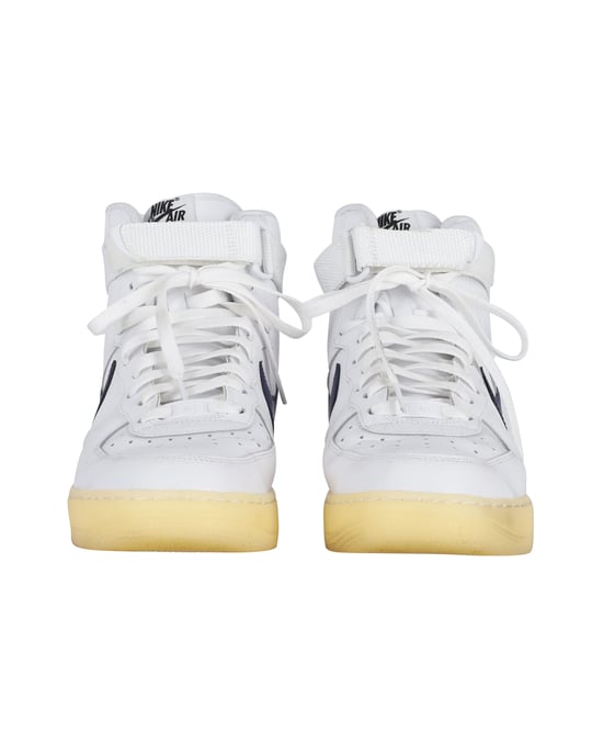 Nike Air Force 1 High By You aus weißem Leder – 44 - Image 2