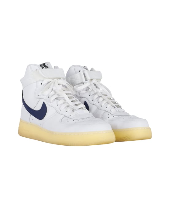 Nike Air Force 1 High By You aus weißem Leder – 44 - Image 3