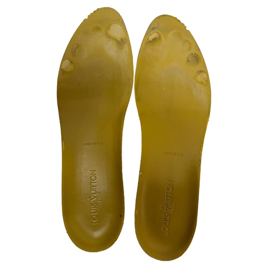 Louis Vuitton Miles Schnür-Sneaker aus mehrfarbigem Wildleder und Leder - Image 3