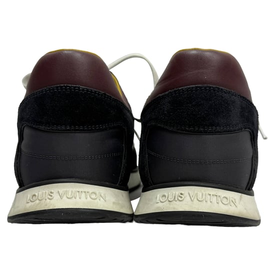 Louis Vuitton Miles Schnür-Sneaker aus mehrfarbigem Wildleder und Leder - Image 4