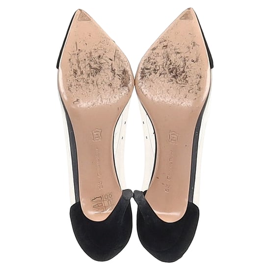 Gianvito Rossi Plexi 85 PVC Pumps aus schwarzem Wildleder - Image 6