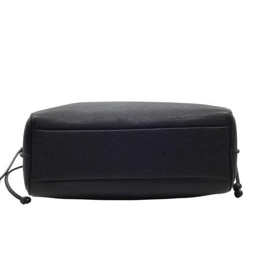 Longchamp Penelope Quasten Zugtasche aus schwarzem Leder - Image 6