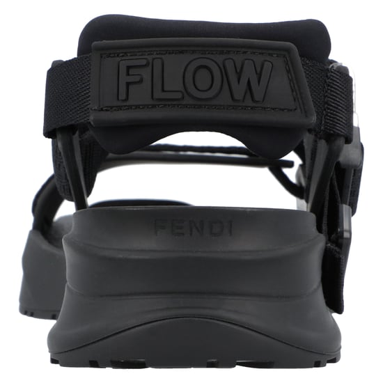 Fendi Flow Sandalen Schwarz - Image 3