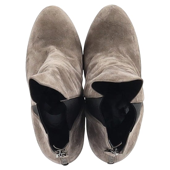 Alaïa Ankle Boots aus grauem Wildleder - Image 3