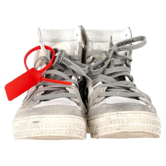 Off-White 3.0 Off-Court High-Top Sneakers aus weißem Leder - Image 2