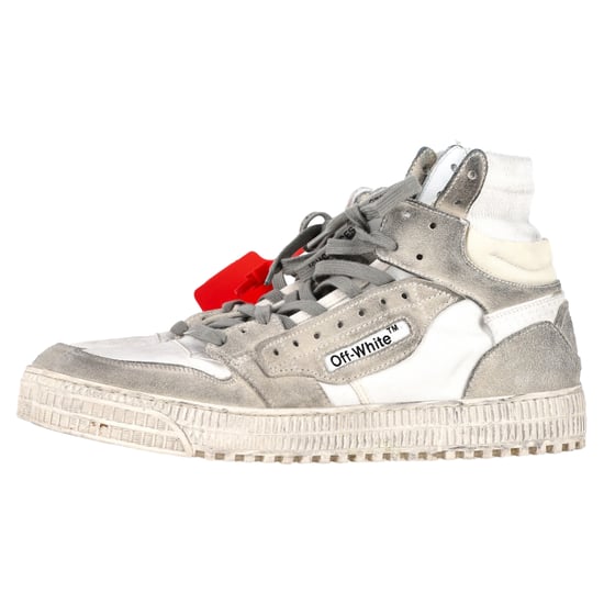 Off-White 3.0 Off-Court High-Top Sneakers aus weißem Leder - Image 4