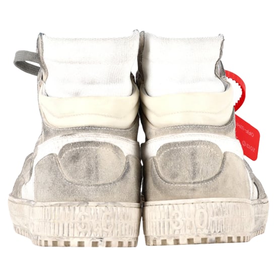 Off-White 3.0 Off-Court High-Top Sneakers aus weißem Leder - Image 5