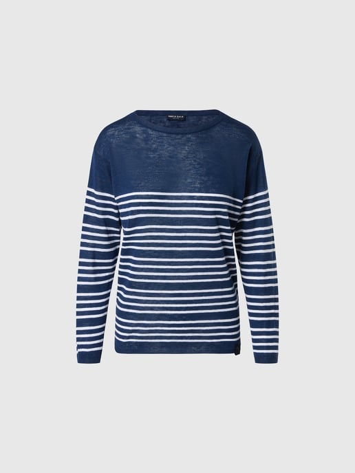 North Sails Pullover Gestreifter Rundhalsausschnitt - Image 3
