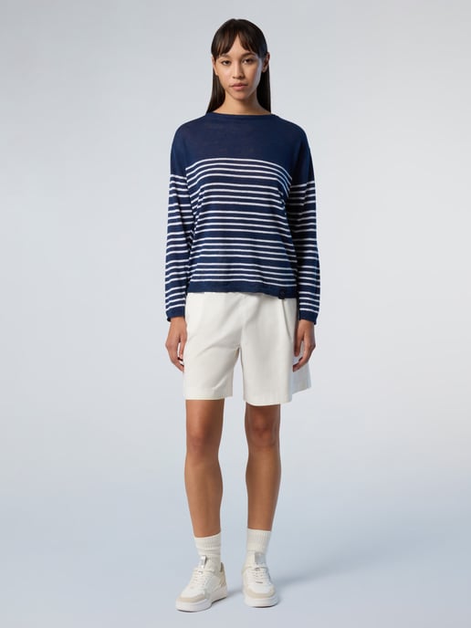 North Sails Pullover Gestreifter Rundhalsausschnitt - Image 5