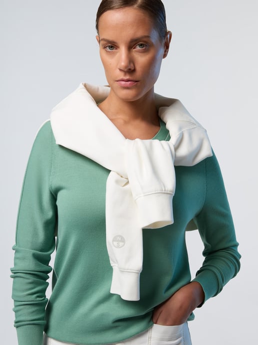 North Sails Pullover Aloe Vera mit Rundhalsausschnitt - Image 4
