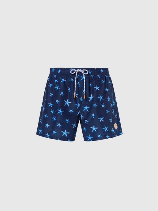 North Sails Badeshorts REPREVE® mit Ozean-Print - Image 3