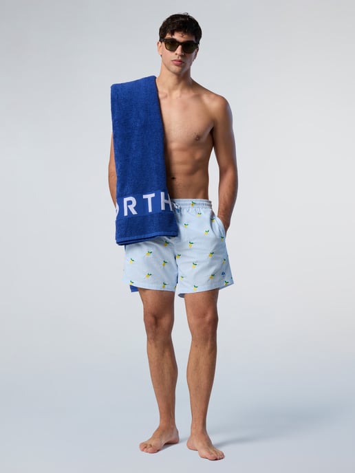 North Sails Badeshorts Gestreifter Seersucker - Image 5