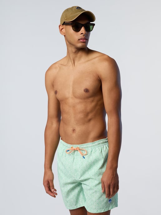 North Sails Badeshorts Grafischer Druck - Image 4