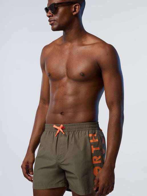 North Sails Badeshorts Vertikaler Druck - Image 4