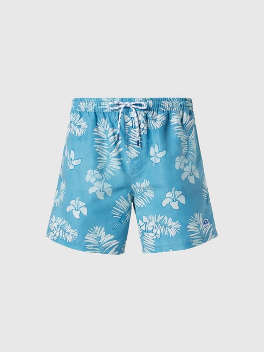 North Sails Badeshorts Bedrucktes Pfirsichleder - Image 3