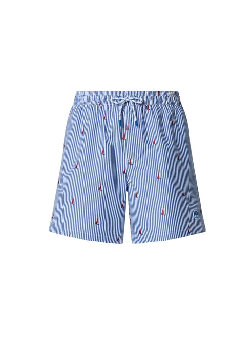 North Sails Badeshorts Gestreifter Seersucker - Image 2