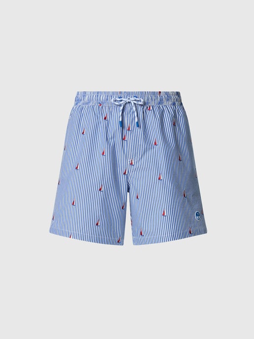 North Sails Badeshorts Gestreifter Seersucker - Image 3