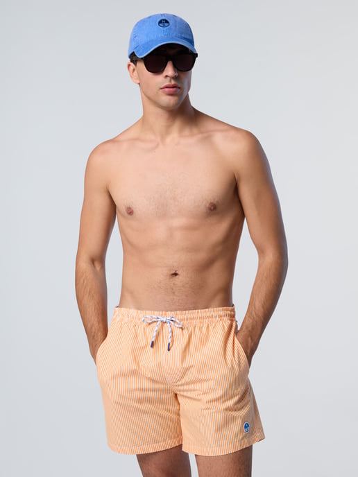 North Sails Badeshorts Gestreifter Seersucker - Image 4