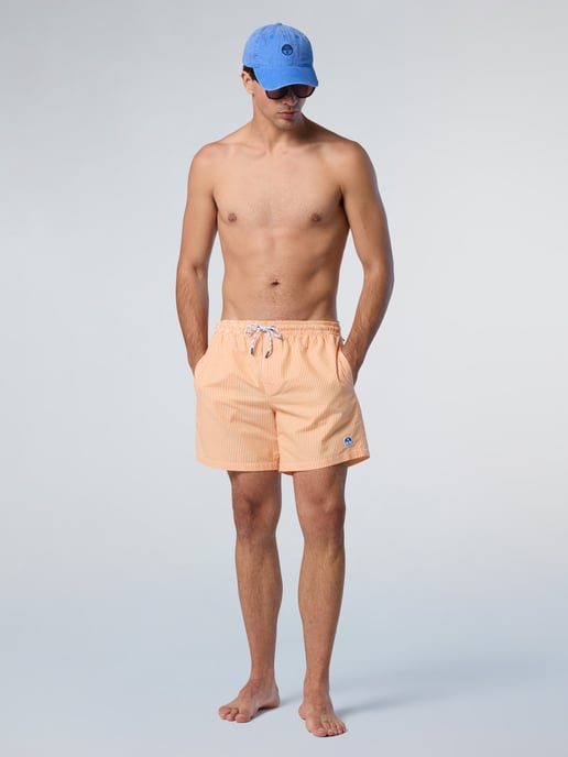 North Sails Badeshorts Gestreifter Seersucker - Image 5