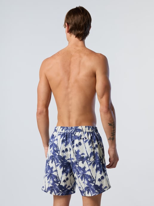 North Sails Badeshorts Gewaschener Druck - Image 2