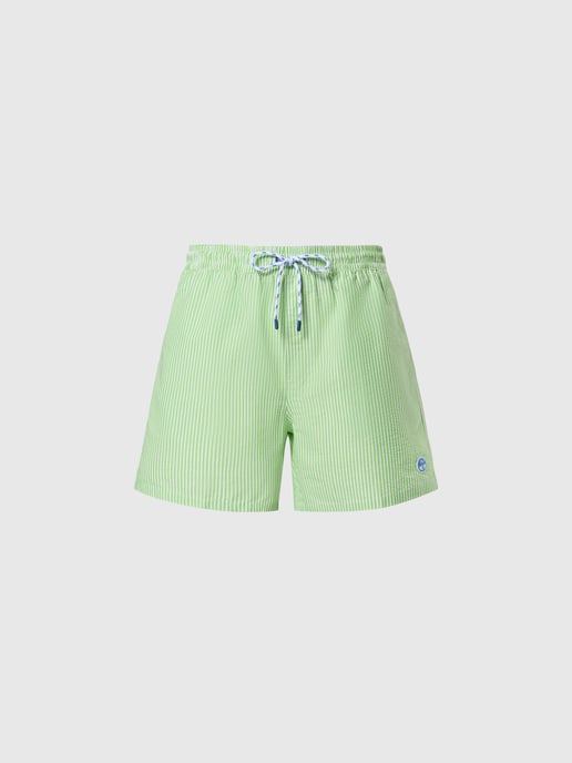 North Sails Badeshorts Gestreifter Seersucker - Image 3