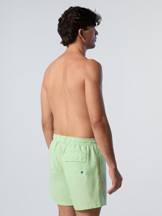 North Sails Badeshorts Gestreifter Seersucker - Image 4
