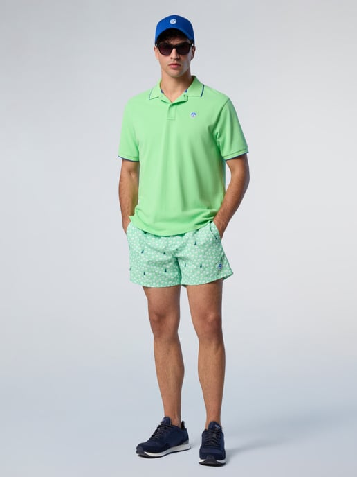 North Sails Badeshorts Grafischer Druck - Image 4