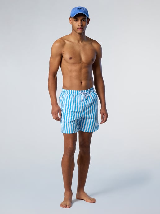 North Sails Badeshorts Bedrucktes Pfirsichleder - Image 4