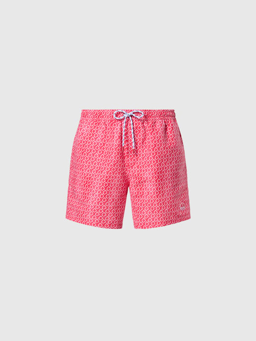 North Sails Badeshorts Bedrucktes Pfirsichleder - Image 3