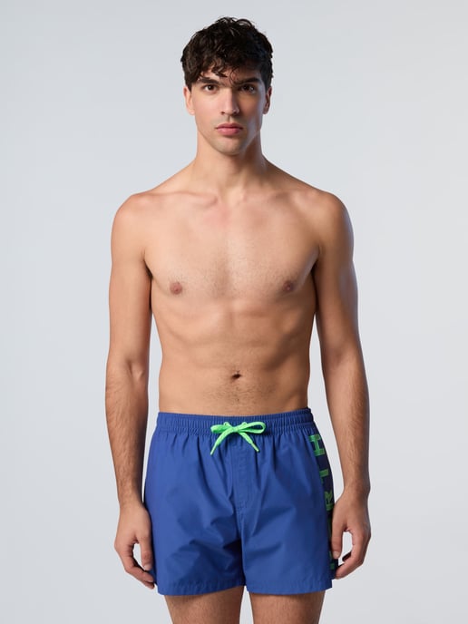 North Sails Badeshorts Vertikaler Druck - Image 1