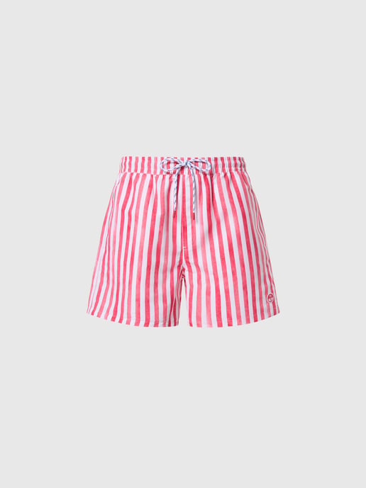 North Sails Badeshorts Bedrucktes Pfirsichleder - Image 3