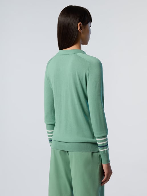 North Sails Pullover Aloe Vera mit V-Ausschnitt - Image 2