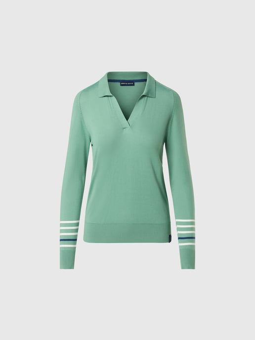 North Sails Pullover Aloe Vera mit V-Ausschnitt - Image 3