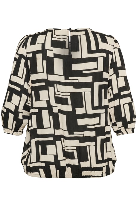 Langarm-Bluse KCmarina Langarm-Bluse Regular fit black white - Image 5