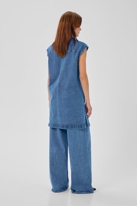 Denimkleid MWLeyla Denimkleid Box fit medium blue - Image 2