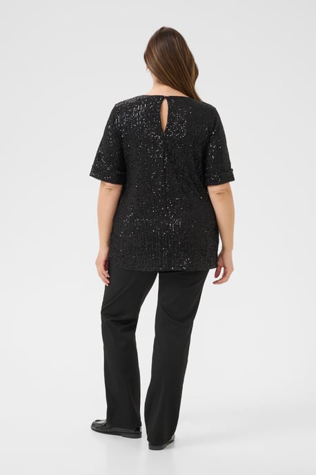 Kurzarm-Bluse KClaila Kurzarm-Bluse Regular fit black - Image 2