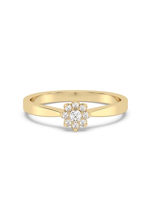 Diam Addict Ring 585 Gelbgold mit im Labor gezüchteten Diamanten - Image 5