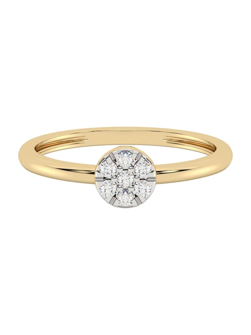 Diam Addict Ring 585 Gelbgold mit im Labor gezüchteten Diamanten - Image 1
