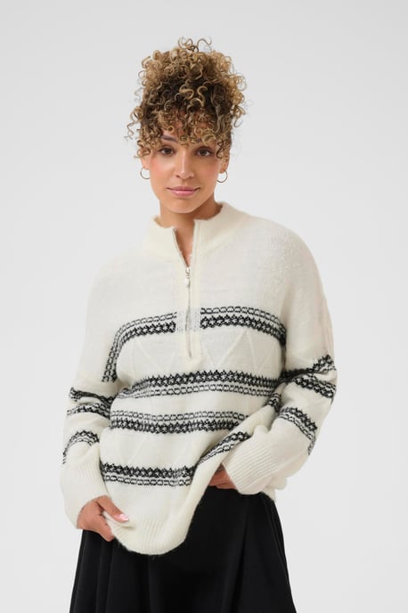 Strickpullover CRSkie Strickpullover Loose fit white - Image 3