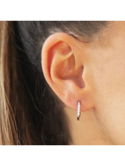 Diam Addict Creole 585 Weißgold mit 10 im Labor gezüchteten Diamanten - Image 3