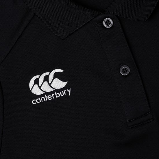 Canterbury - "Club Dry" Poloshirt für Damen (Schwarz) - Image 3