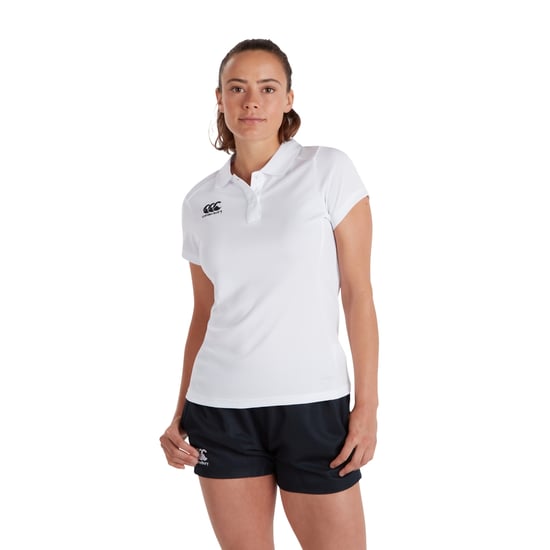 Canterbury - "Club Dry" Poloshirt für Damen (Weiß) - Image 4