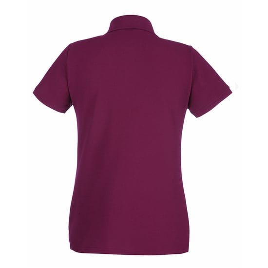 Fruit of the Loom - Poloshirt für Damen kurzärmlig (Stierblut) - Image 2