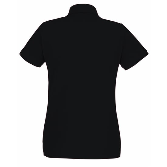 Fruit of the Loom - Poloshirt für Damen kurzärmlig (Schwarz) - Image 2