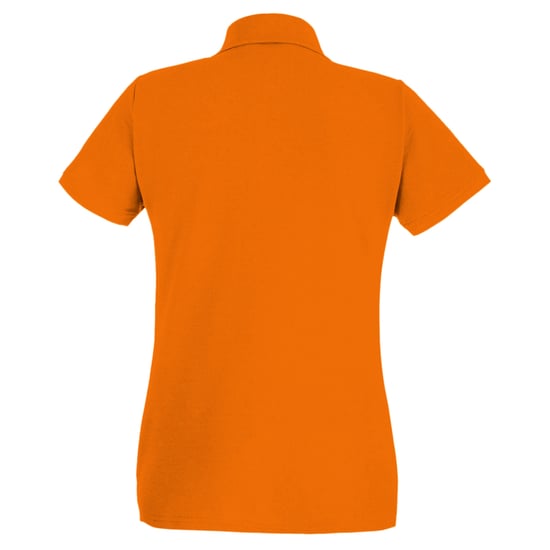 Fruit of the Loom - Poloshirt für Damen kurzärmlig (Kräftiges Orange) - Image 2
