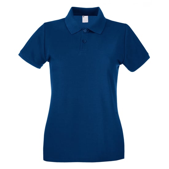 Fruit of the Loom - Poloshirt für Damen kurzärmlig (Marineblau) - Image 1