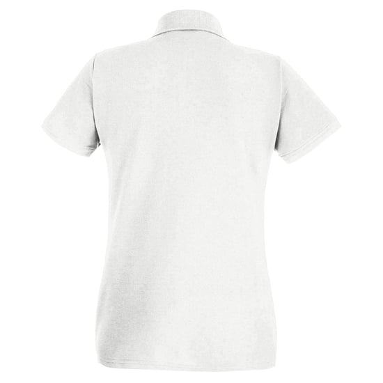Fruit of the Loom - Poloshirt für Damen kurzärmlig (Schnee) - Image 2