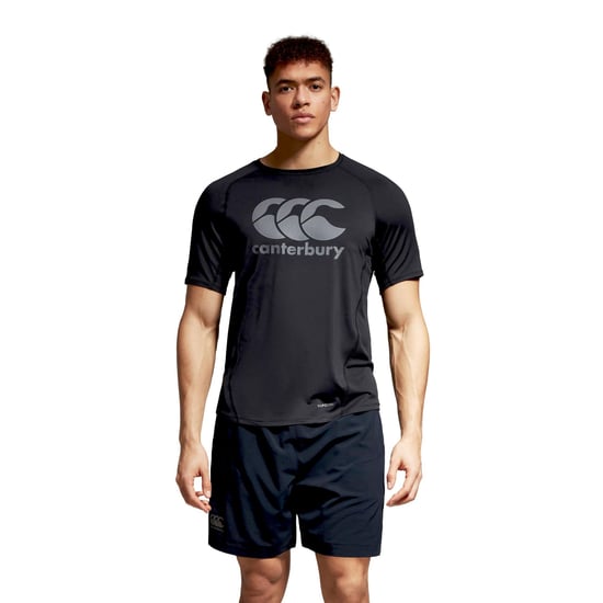 Canterbury - T-Shirt Superleicht für Herren (Schwarz/Metall-Grau) - Image 5